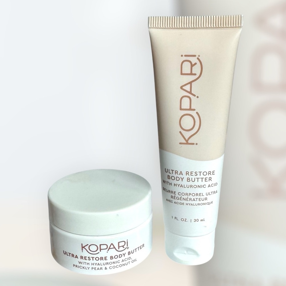 Kopari Ultra Restore Body Butter with Hyaluronic Acid Set 1.0oz x 2 Travel